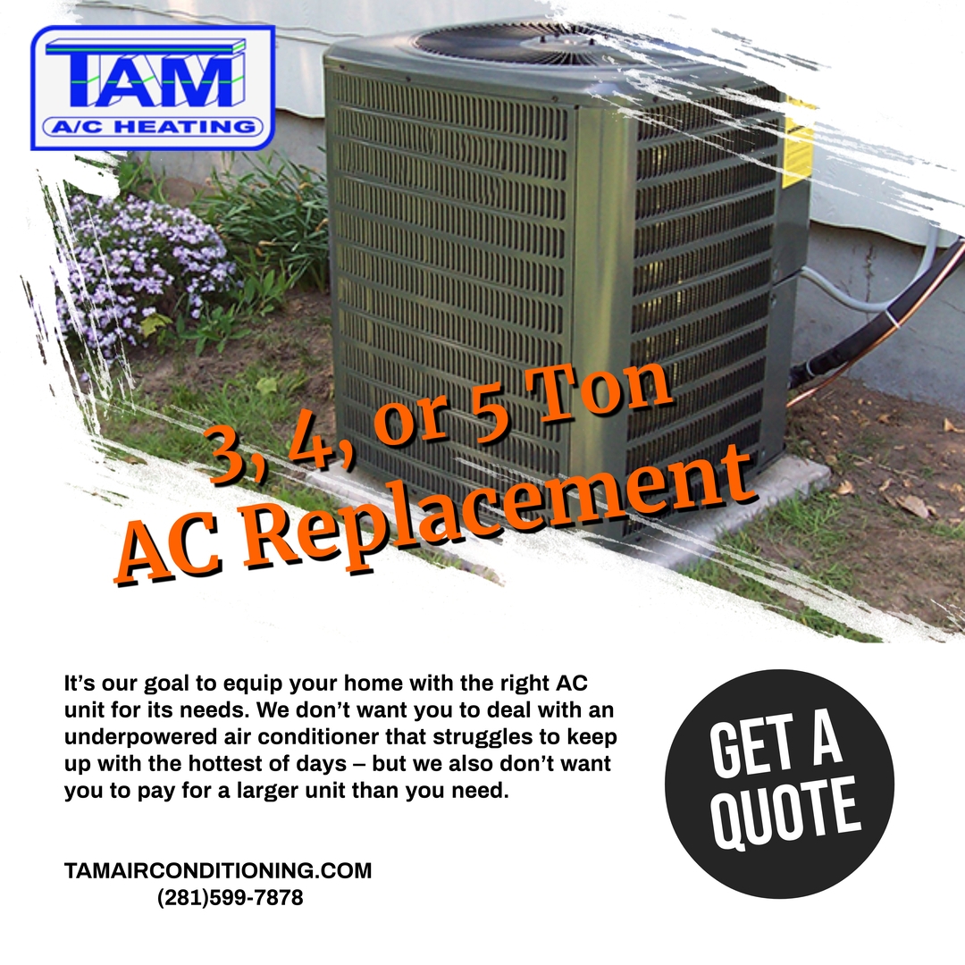 5 ton ac replacement