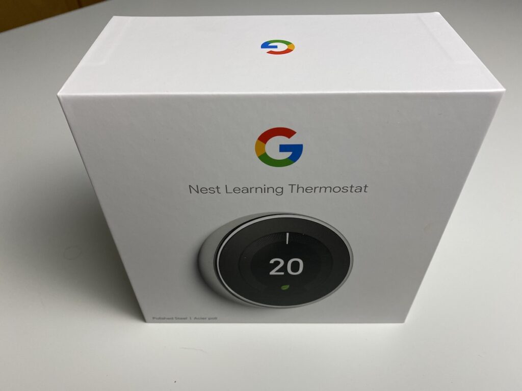 Google Nest programmable thermostat