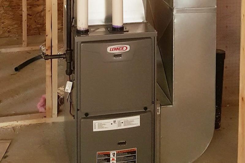 gas furnace installation